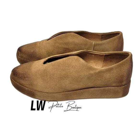 Antelope Suede Flatform Sneakers